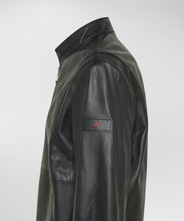 Dyed Nappa leather bomber jacket - Peuterey