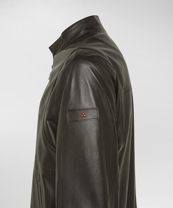 Dyed Nappa leather bomber jacket - Peuterey
