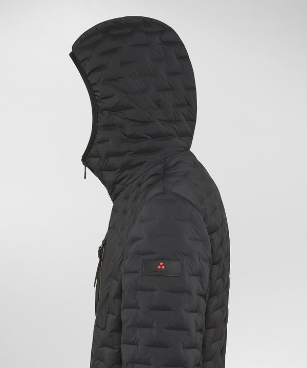 Stretch down jacket with geometric quilting - Peuterey