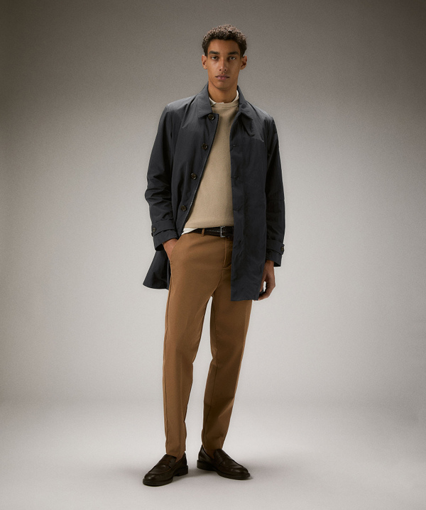 Funktionaler Trenchcoat aus matter Popeline - Peuterey
