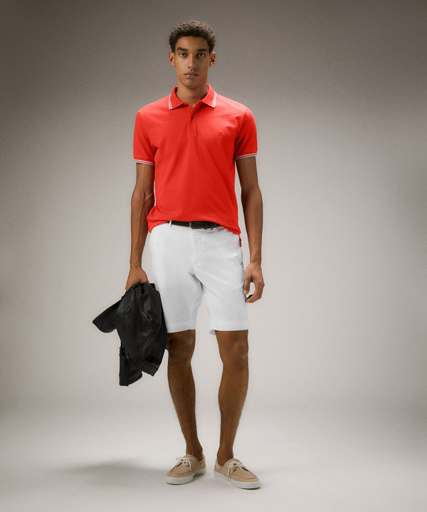 Poloshirt aus Baumwoll-Stretch-Piqué - Peuterey