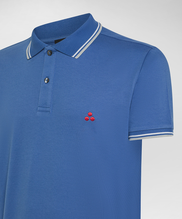 Polo in piqué di cotone stretch - Peuterey