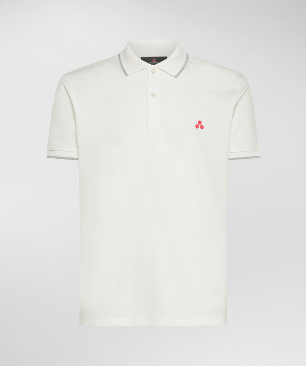 Poloshirt aus Baumwoll-Stretch-Piqué - Peuterey