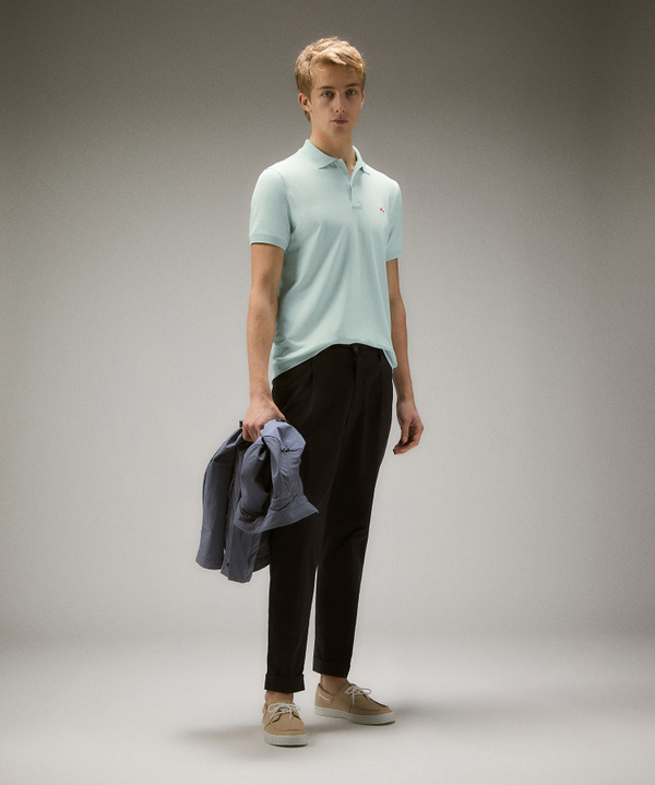 Polo in piqué di nylon stretch - Peuterey