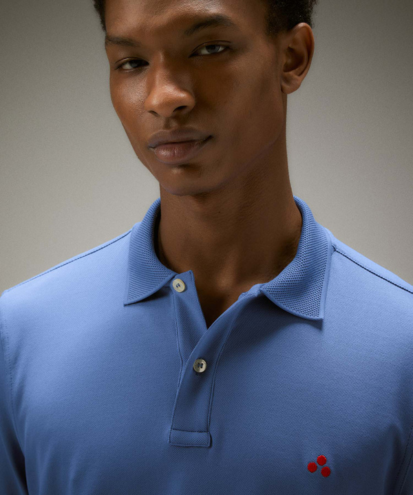 Polo in piqué di nylon stretch - Peuterey