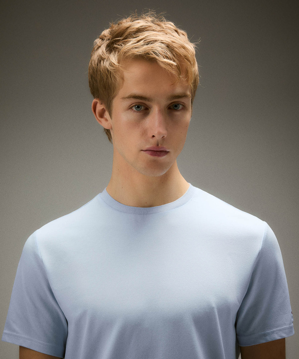 T-Shirt aus Baumwoll-Stretch-Piqué mit Seide - Peuterey