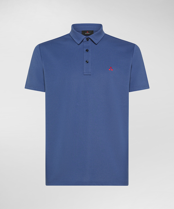 Poloshirt aus Baumwoll-Stretch-Piqué - Peuterey