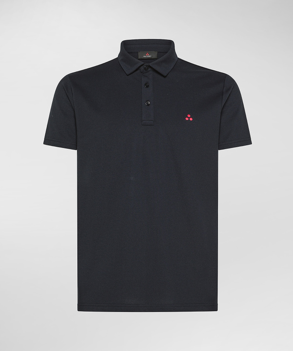 Polo in piqué di cotone stretch - Peuterey