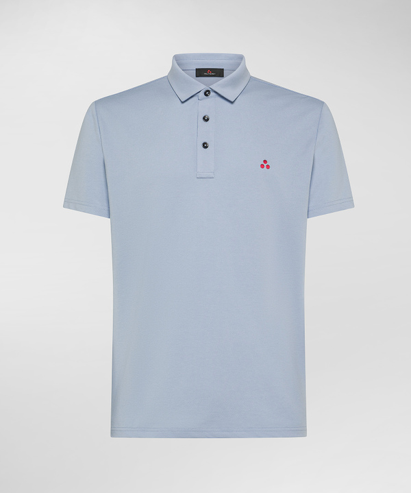 Polo in piqué di cotone stretch - Peuterey