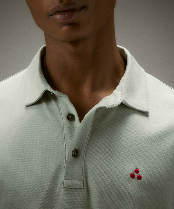 Poloshirt aus Baumwoll-Stretch-Piqué - Peuterey