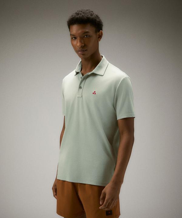 Poloshirt aus Baumwoll-Stretch-Piqué - Peuterey