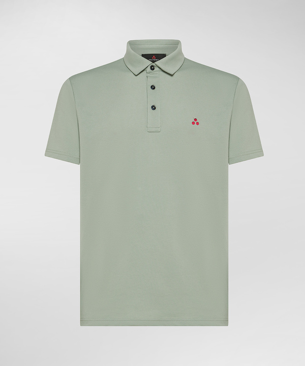 Poloshirt aus Baumwoll-Stretch-Piqué - Peuterey
