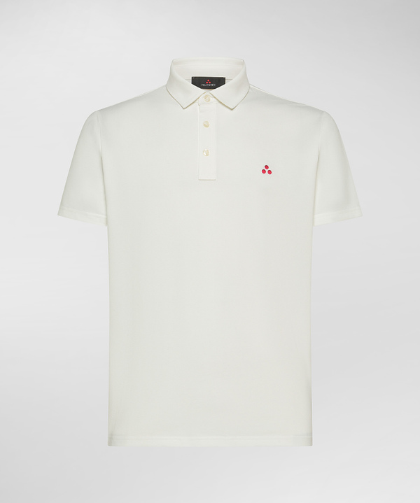 Polo in piqué di cotone stretch - Peuterey