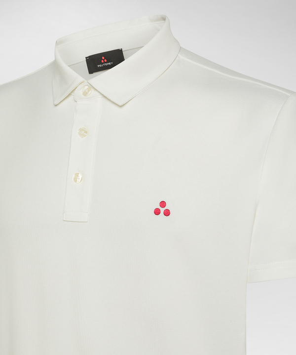 Polo in piqué di cotone stretch - Peuterey