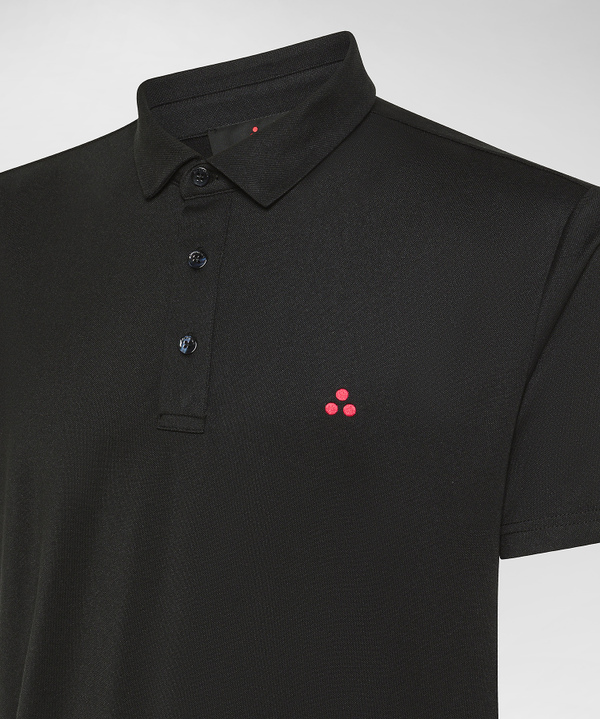 Polo in piqué di cotone stretch - Peuterey