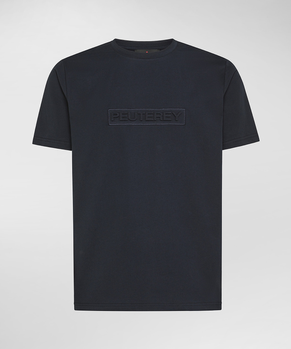 T-shirt with embossed lettering - Peuterey