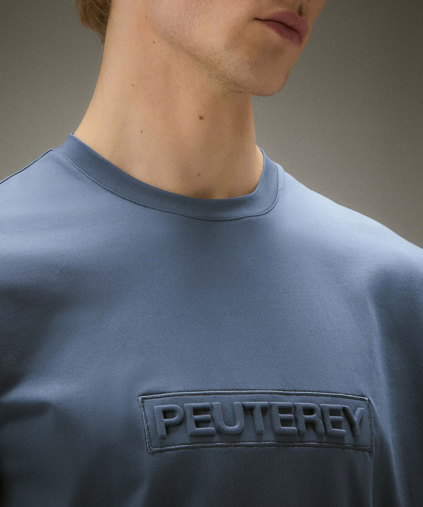 T-shirt with embossed lettering - Peuterey