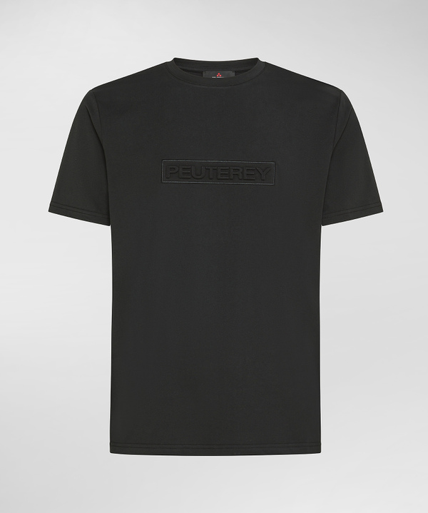 T-shirt with embossed lettering - Peuterey