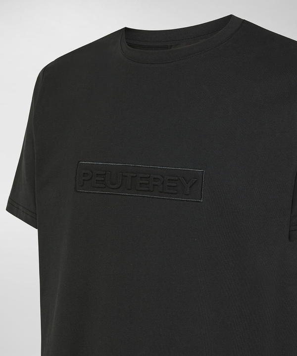 T-shirt with embossed lettering - Peuterey
