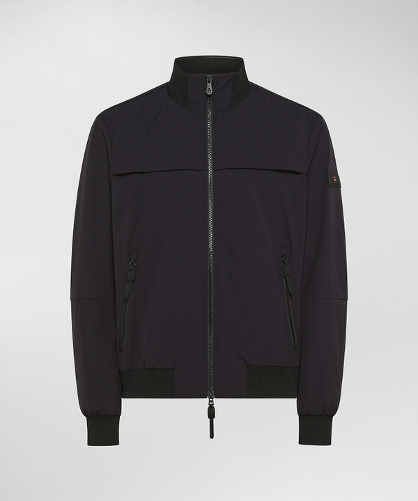 Stretch bomber jacket with contrasting details - Peuterey