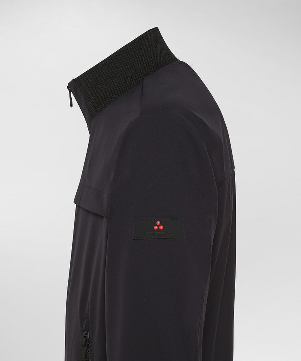 Stretch bomber jacket with contrasting details - Peuterey