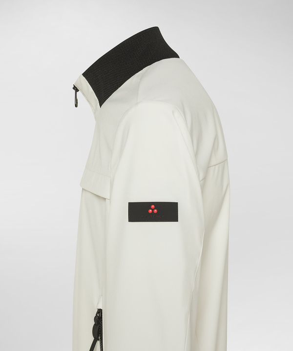 Stretch-Bomberjacke mit kontrastierenden Details - Peuterey