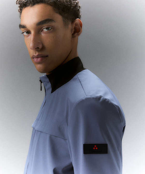 Stretch-Bomberjacke mit kontrastierenden Details - Peuterey