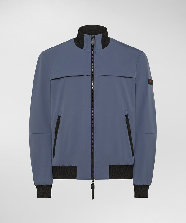 Stretch bomber jacket with contrasting details - Peuterey