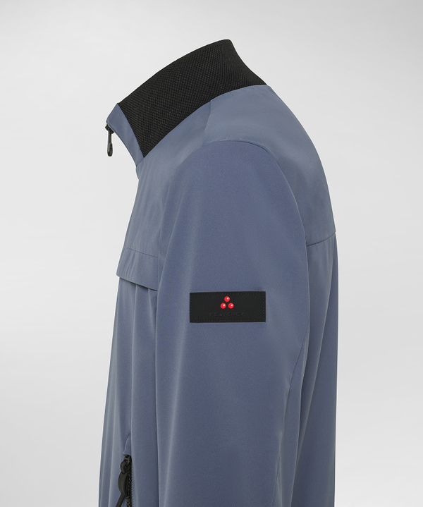 Stretch bomber jacket with contrasting details - Peuterey