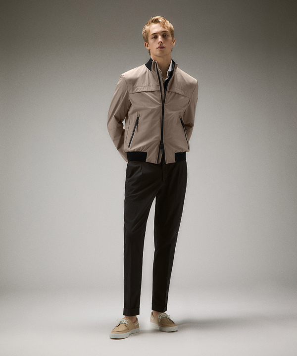 Bomber stretch con dettagli a contrasto - Peuterey