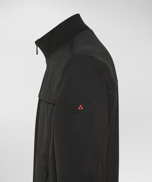 Stretch bomber jacket with contrasting details - Peuterey