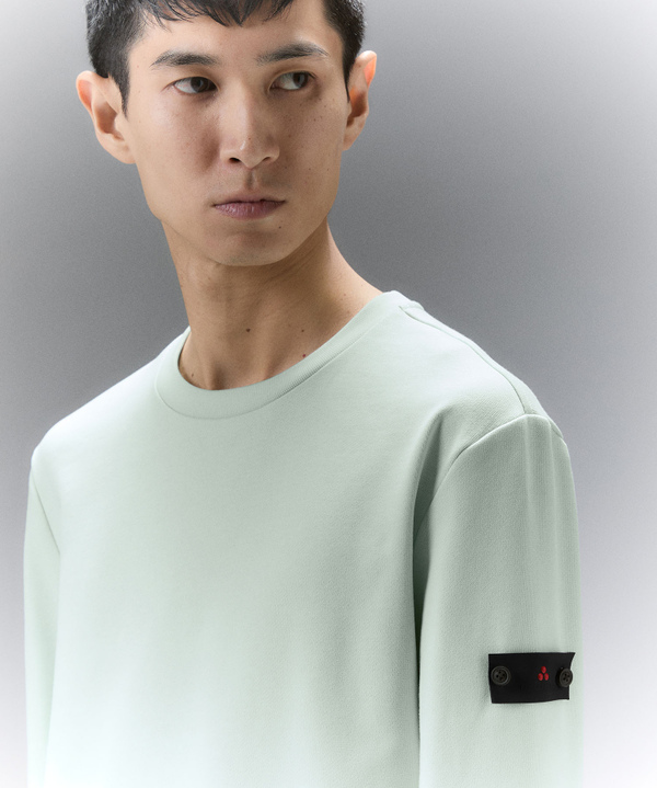 100% cotton crewneck sweatshirt - Peuterey