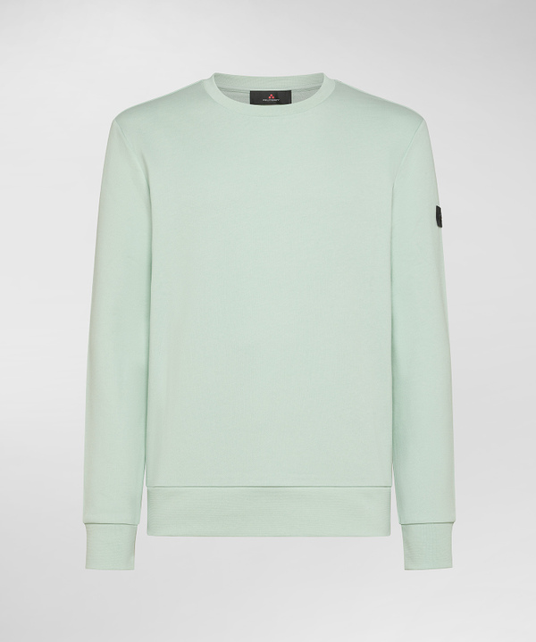 100% cotton crewneck sweatshirt - Peuterey