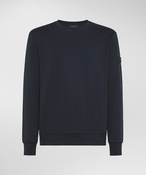 100% cotton crewneck sweatshirt - Peuterey