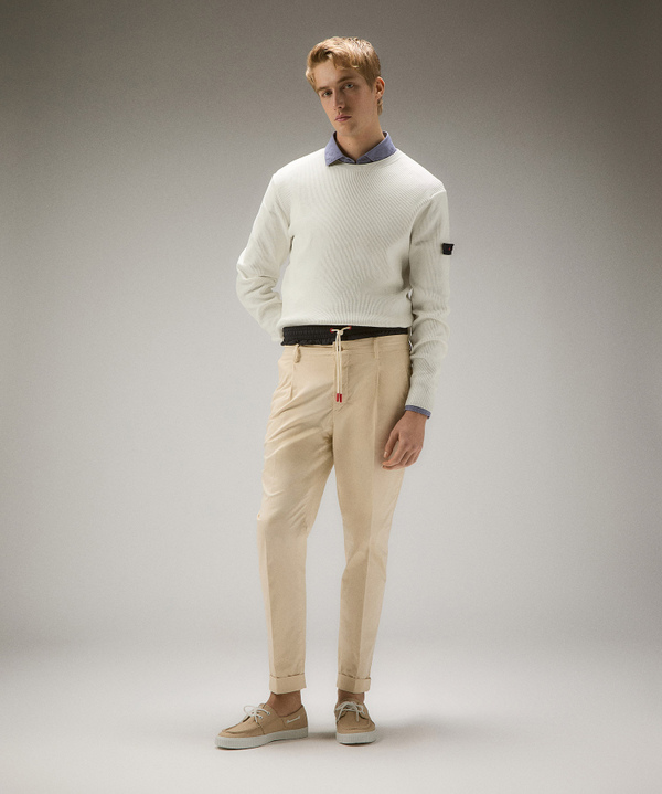 English knit cotton sweater - Peuterey