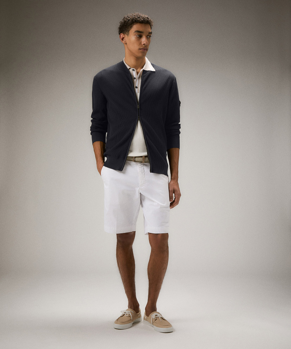 English knit full-zip sweater - Peuterey
