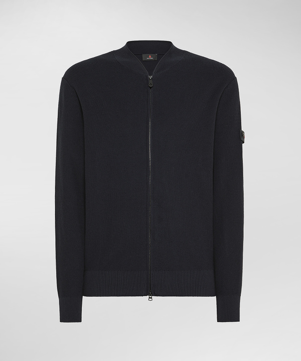 English knit full-zip sweater - Peuterey