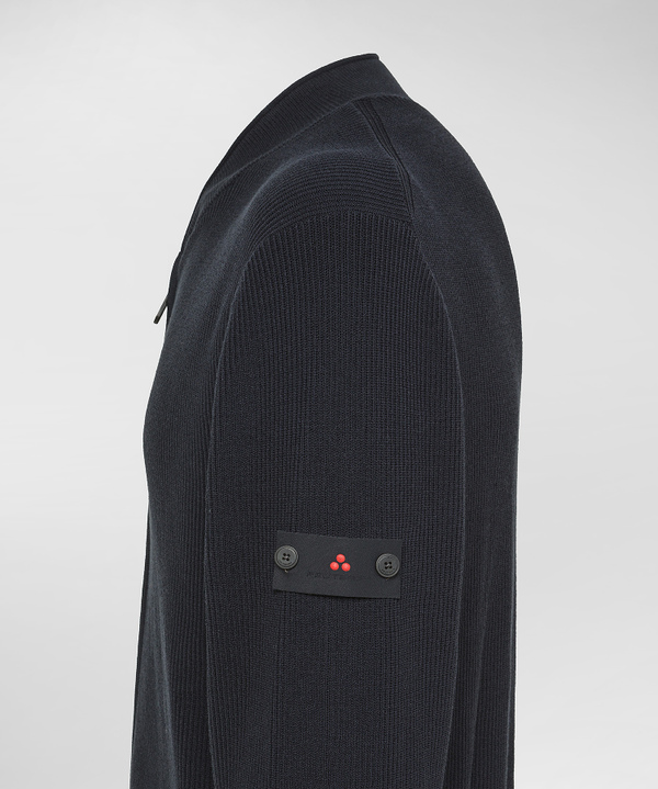 English knit full-zip sweater - Peuterey