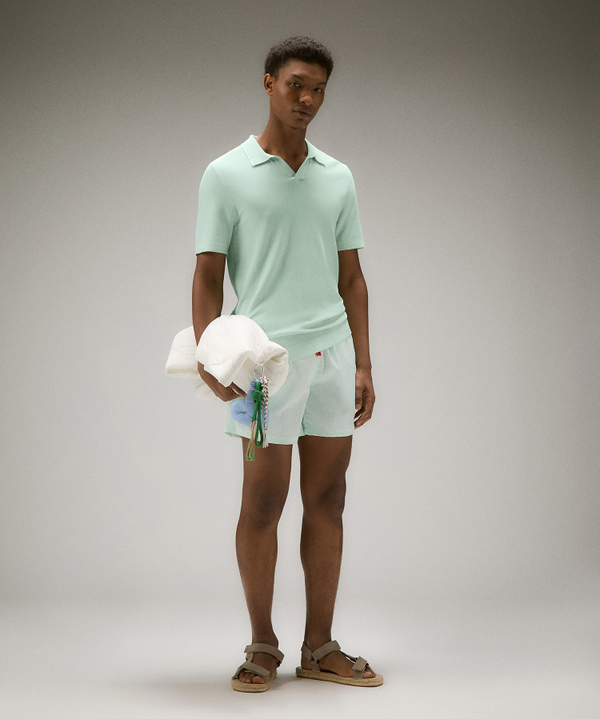 Poloshirt aus 100 % Baumwolltrikot, mit Piqué-Muster - Peuterey