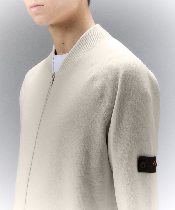 Fleece-effect full-zip sweater - Peuterey