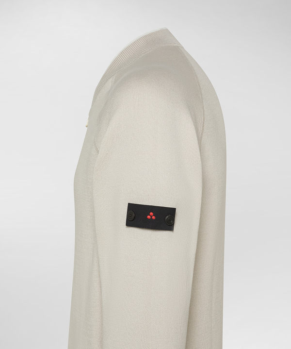 Fleece-effect full-zip sweater - Peuterey