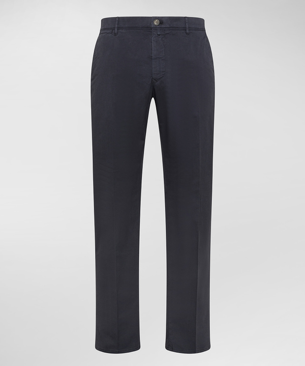 Pantaloni in gabardina di cotone pima stretch - Peuterey