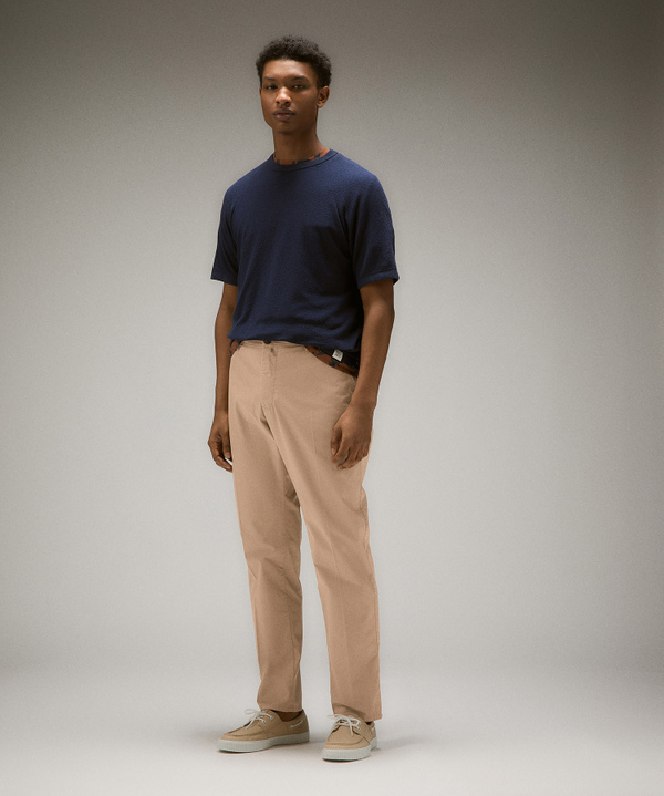 Pantaloni in gabardina di cotone pima stretch - Peuterey
