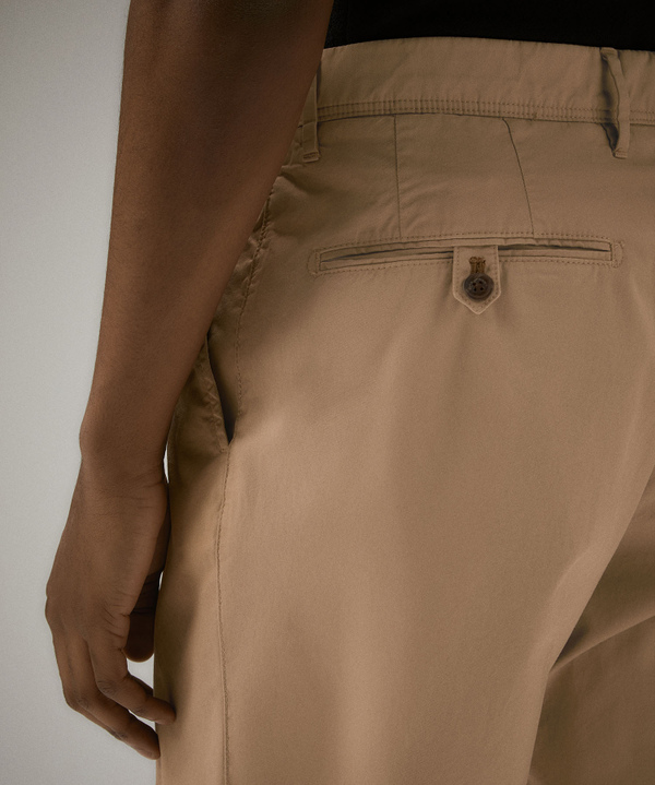 Pantaloni in gabardina di cotone pima stretch - Peuterey