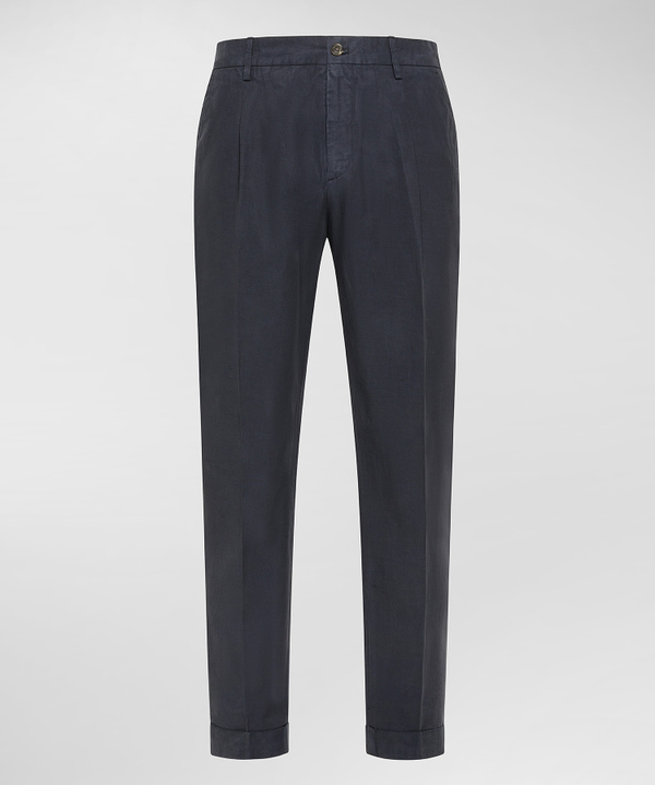 Soft, lightweight fabric trousers - Peuterey
