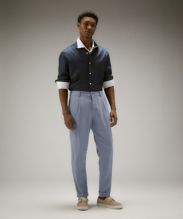 Soft, lightweight fabric trousers - Peuterey