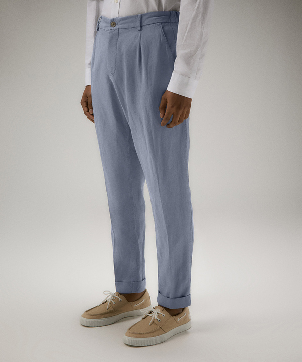 Soft, lightweight fabric trousers - Peuterey