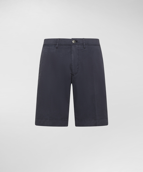 Bermudashorts aus Baumwoll-Stretch - Peuterey