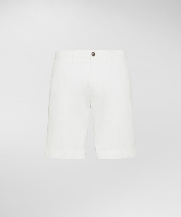 Bermudashorts aus Baumwoll-Stretch - Peuterey