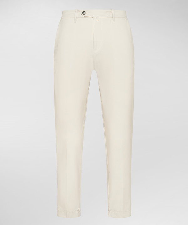 Hose aus Polyestergewebe mit essentiellen Details - Peuterey